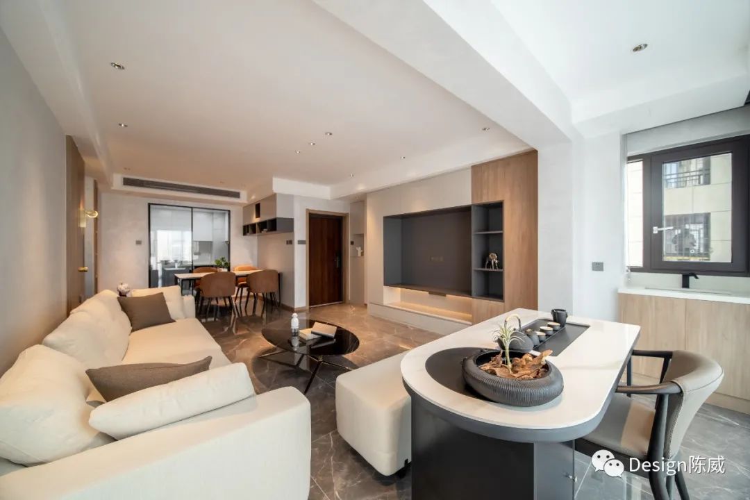 福州 109㎡现代家居丨中国福州丨国广一叶-27