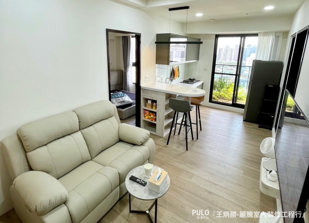 13坪高雄木工小宅丨中国高雄丨丽腾室内装修工程行 王炳胜-1