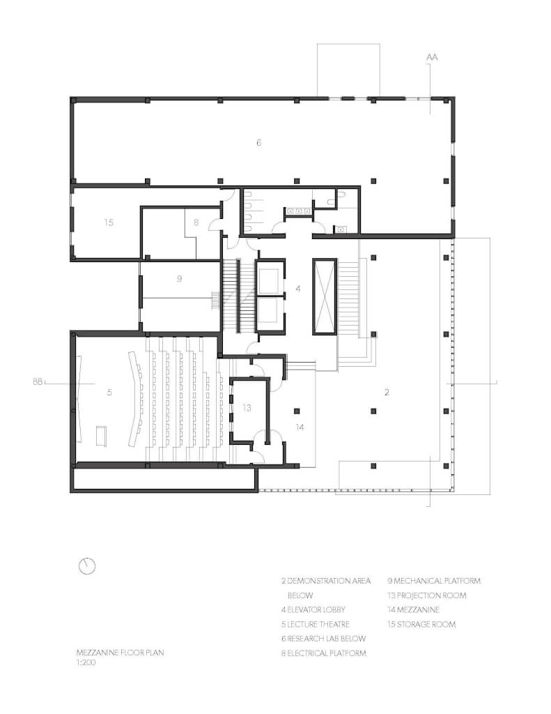 暫時是世界上最高的木構造大樓，加拿大木材創新設計中心／Michael Green Architecture | FAM-19