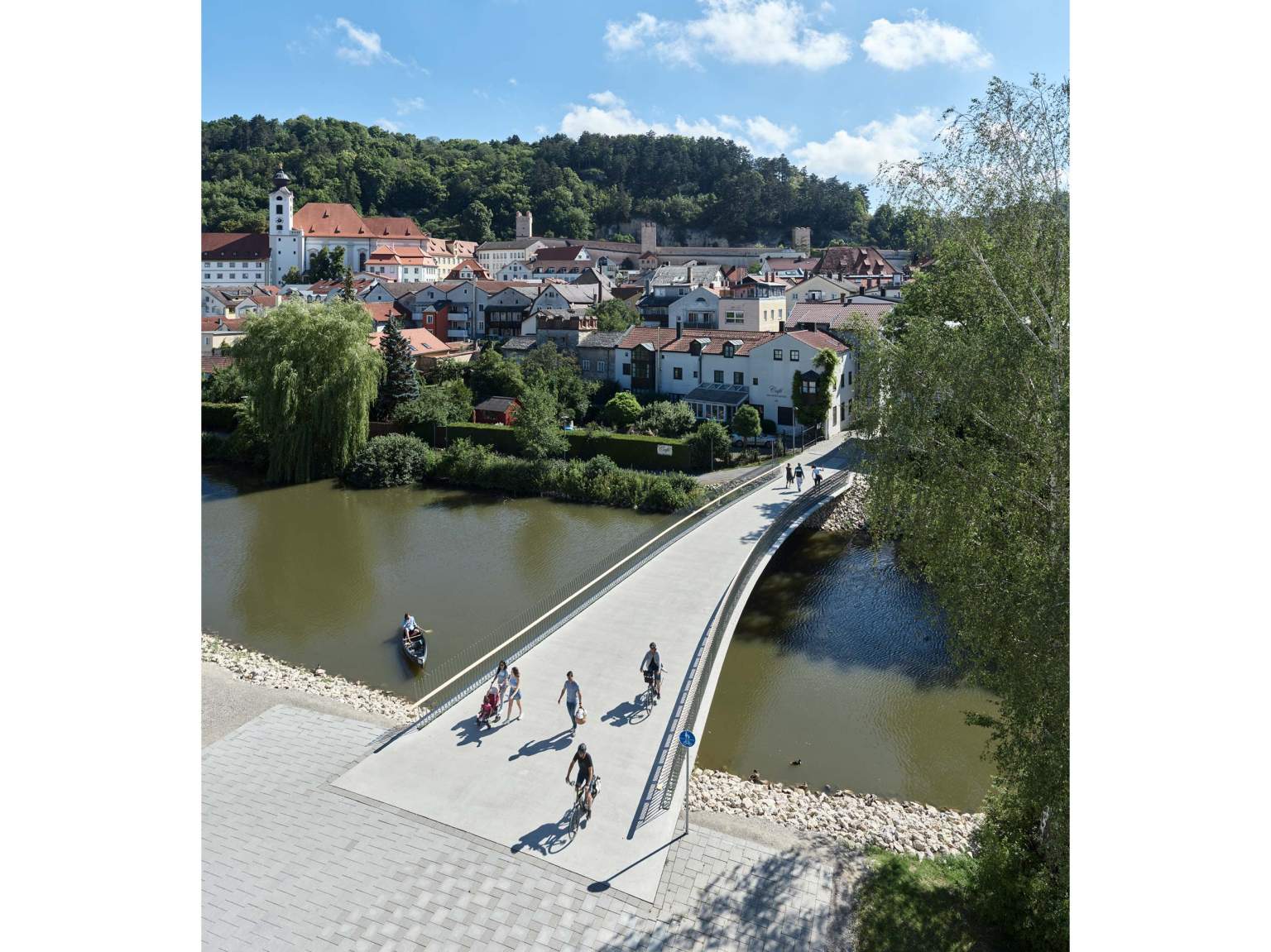 Herzogsteg Eichstätt · 新行人与自行车桥丨Team J2M（Christoph Mayr等）-2