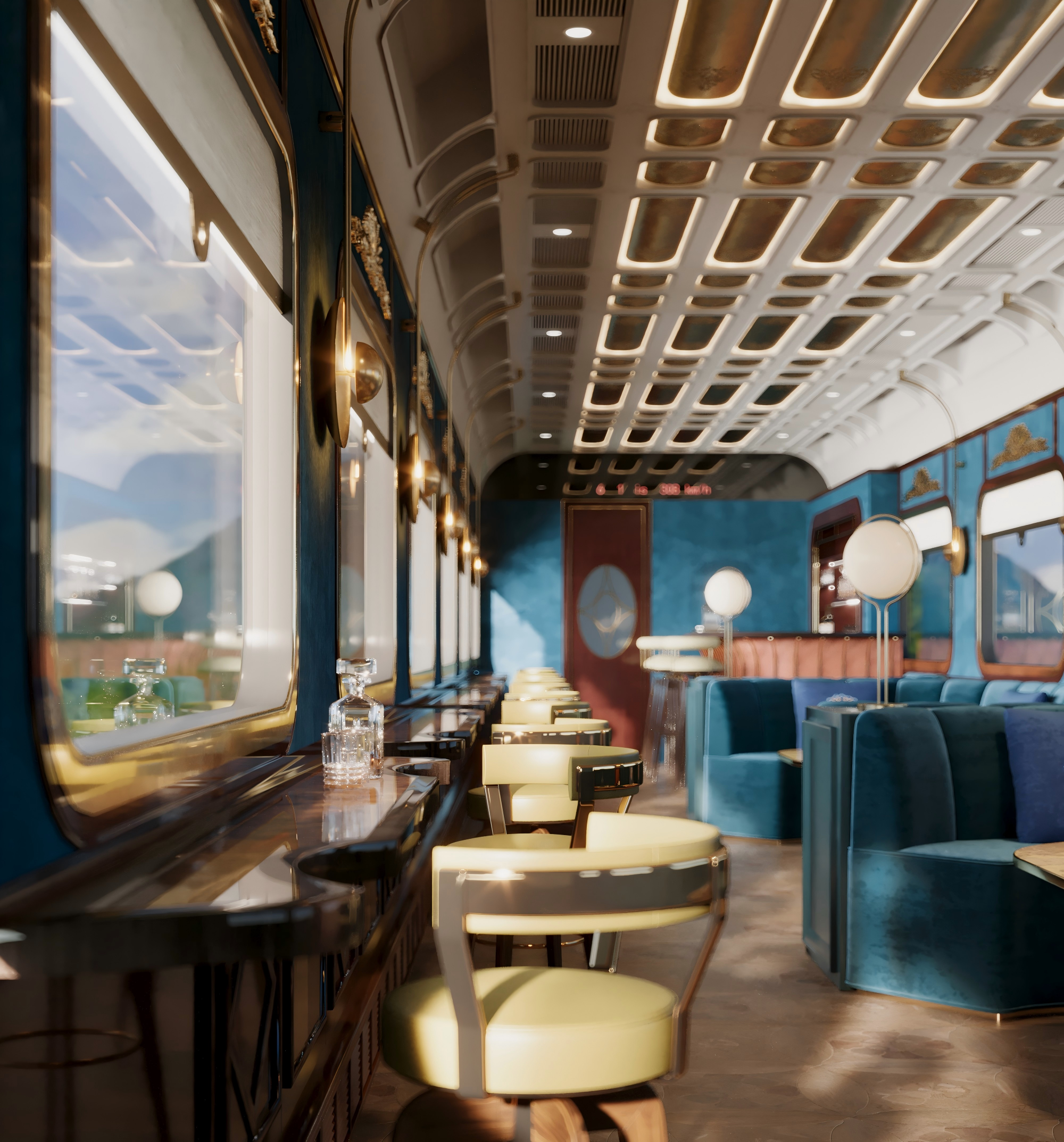 度假火车酒店设计-1
