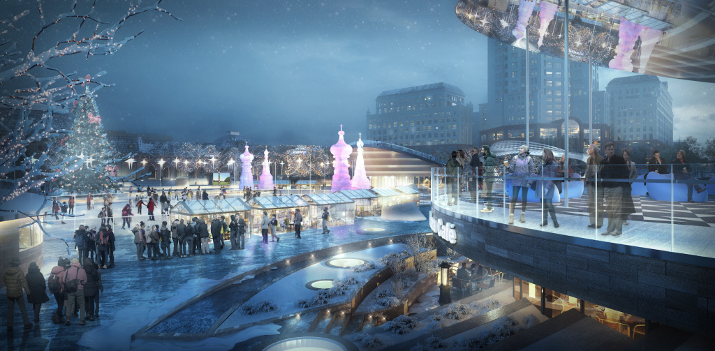 莫斯科 Paveletskaya 广场规划-12