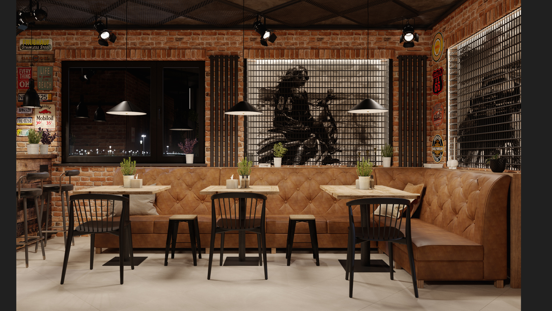 小阁楼咖啡馆  酒吧概念设计-5