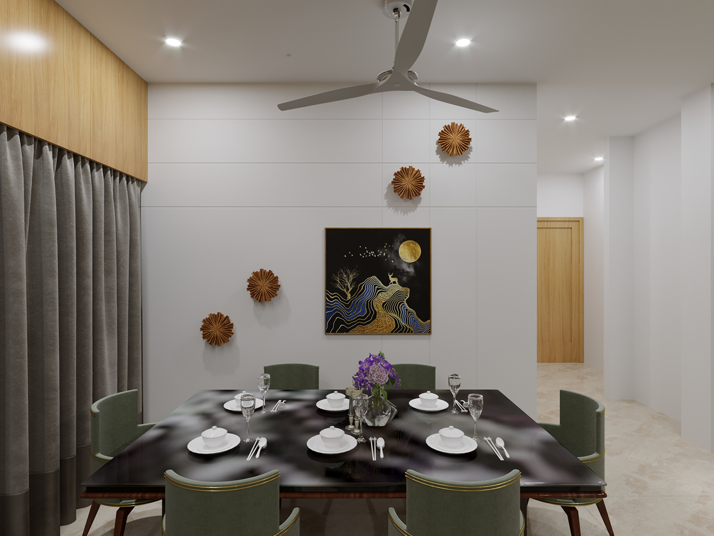 Anastasiya Gushchina丨平层丨MILAN HEIGHTS FLAT INTERIOR.-4