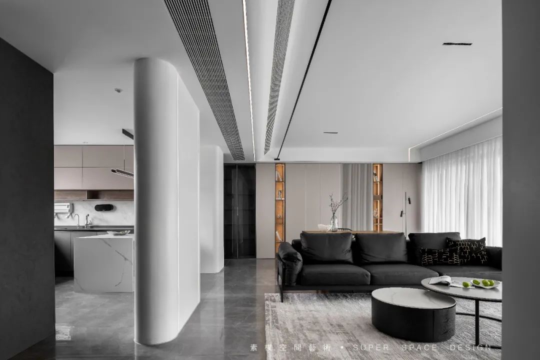 素朴实景 · 127㎡现代简约风设计丨杨岸江,朱渝-35