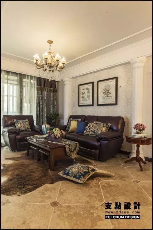 秋意浓美式宅,支点设计温馨呈现-31