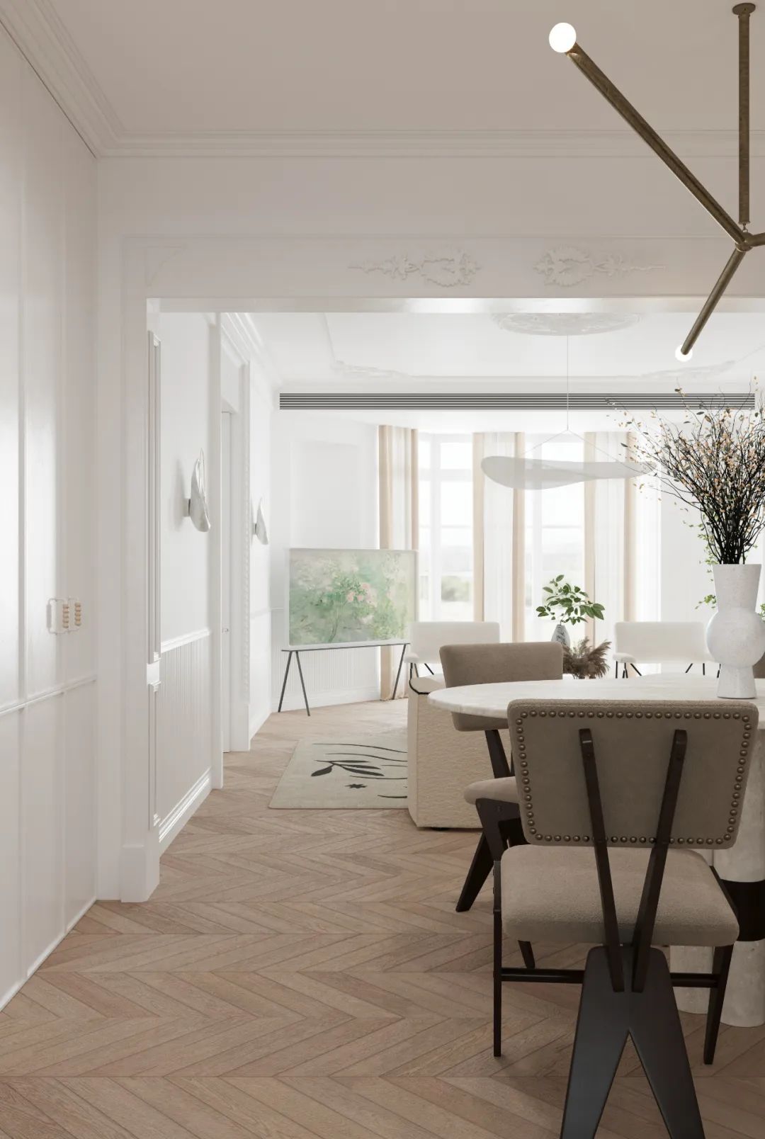 《埃维昂》法式浪漫空间设计丨中国北京丨弥尔设计 MIR STUDIO-28