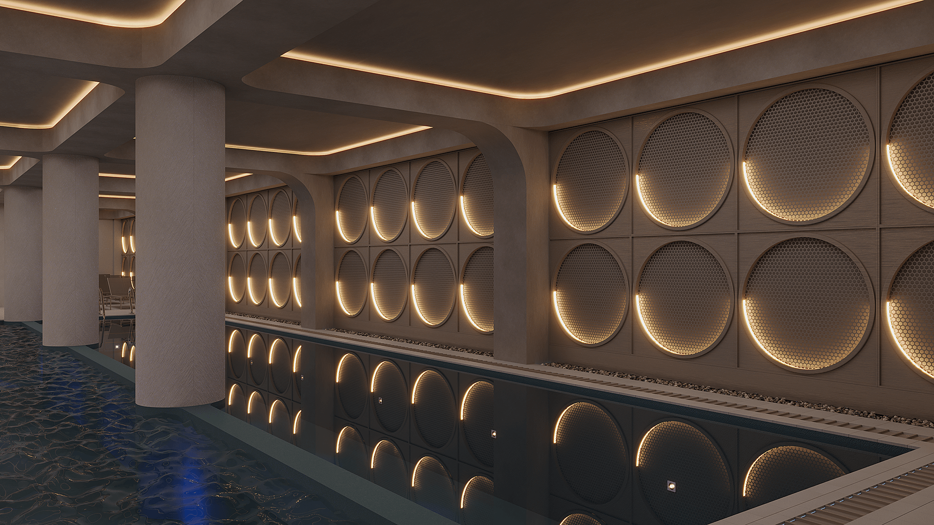 室内泳池及花园区域设计丨亚美尼亚丨Vana Setrakian-9