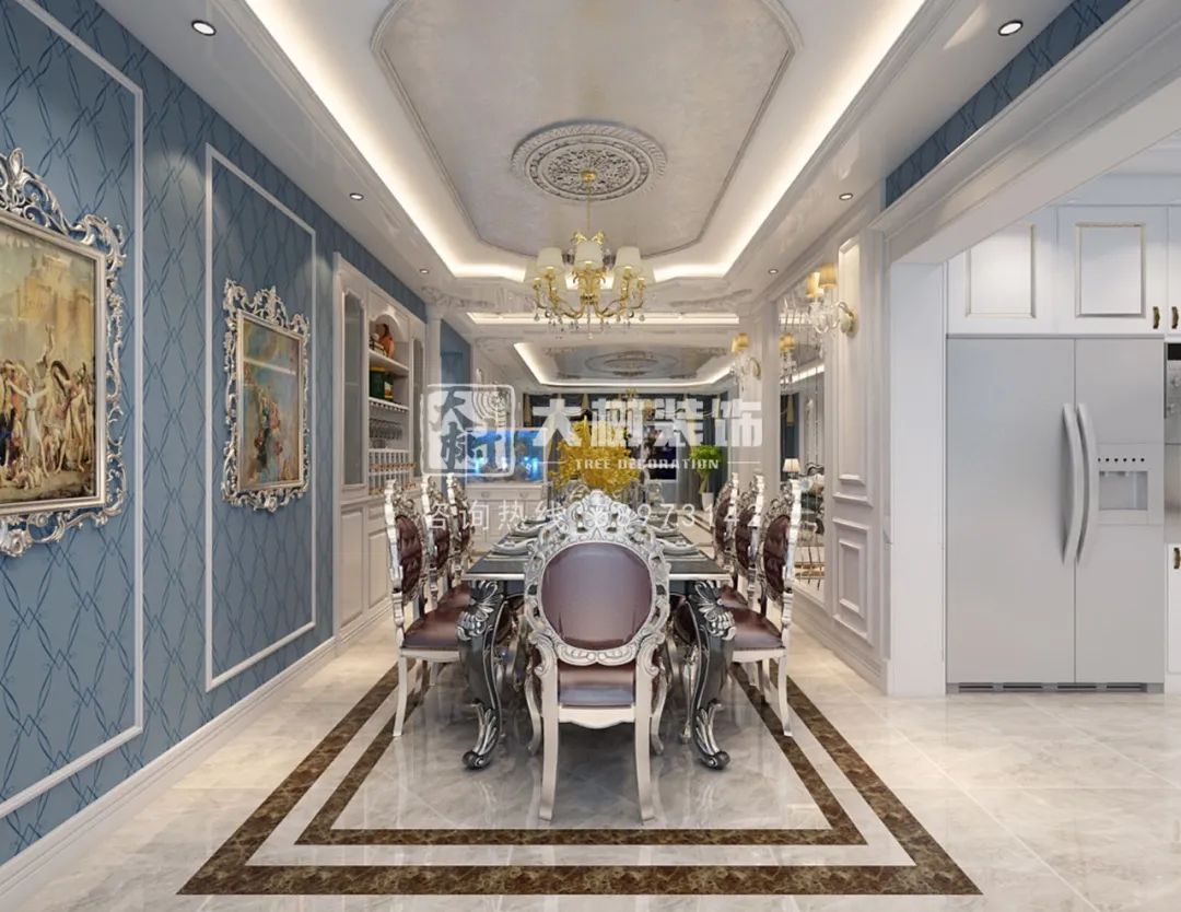 金色江湾 | 120㎡法式浪漫家居,优雅生活时光-21