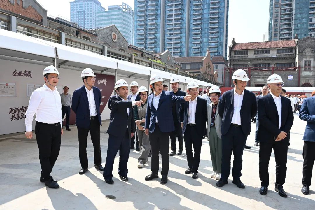 7500吨石库门建筑群“华严里”归位，上海建工开启张园5.3万平米地下空间开发-12