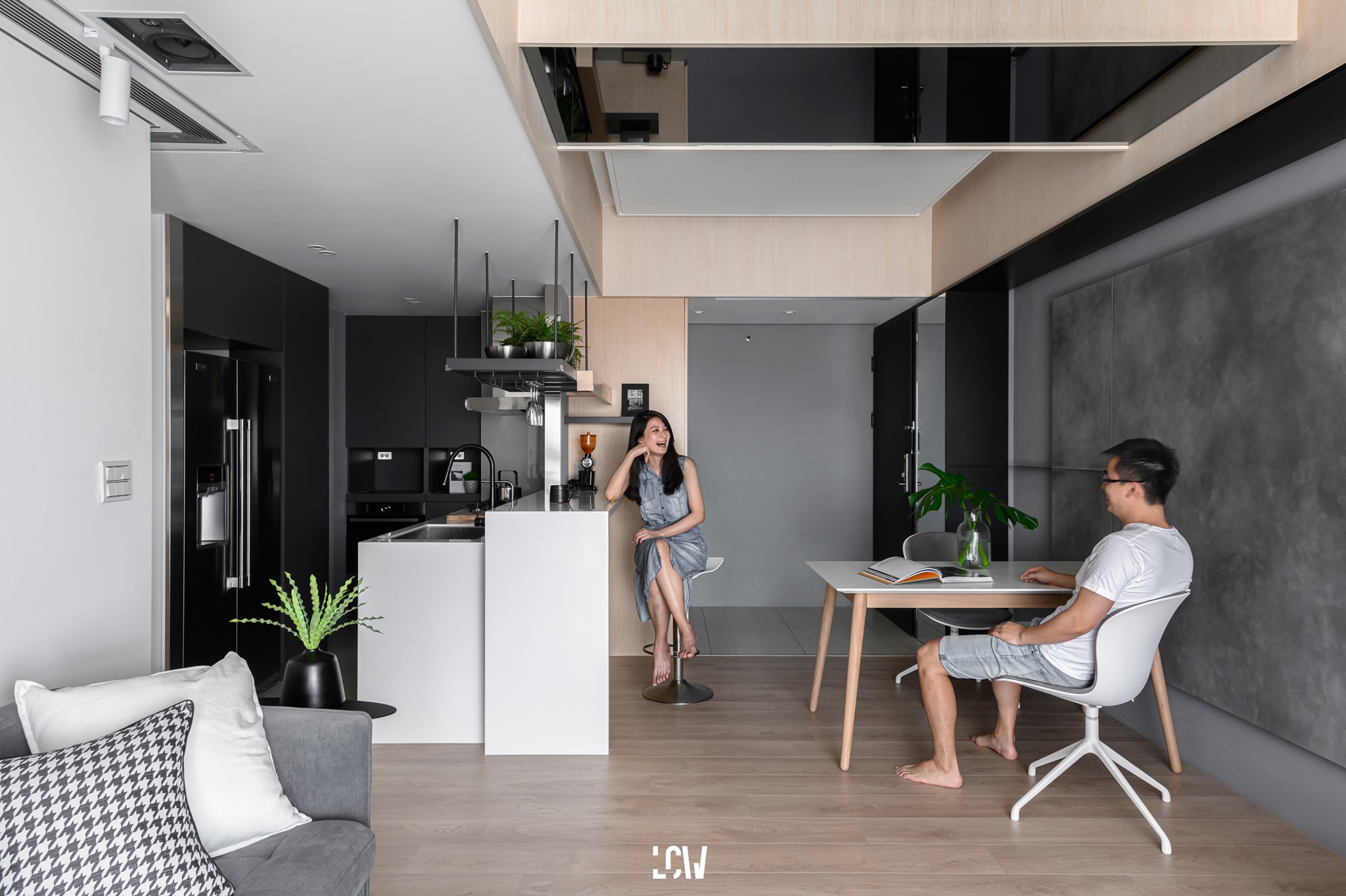 灰调生活空间 | “优の厨柜”打造舒适家居-14