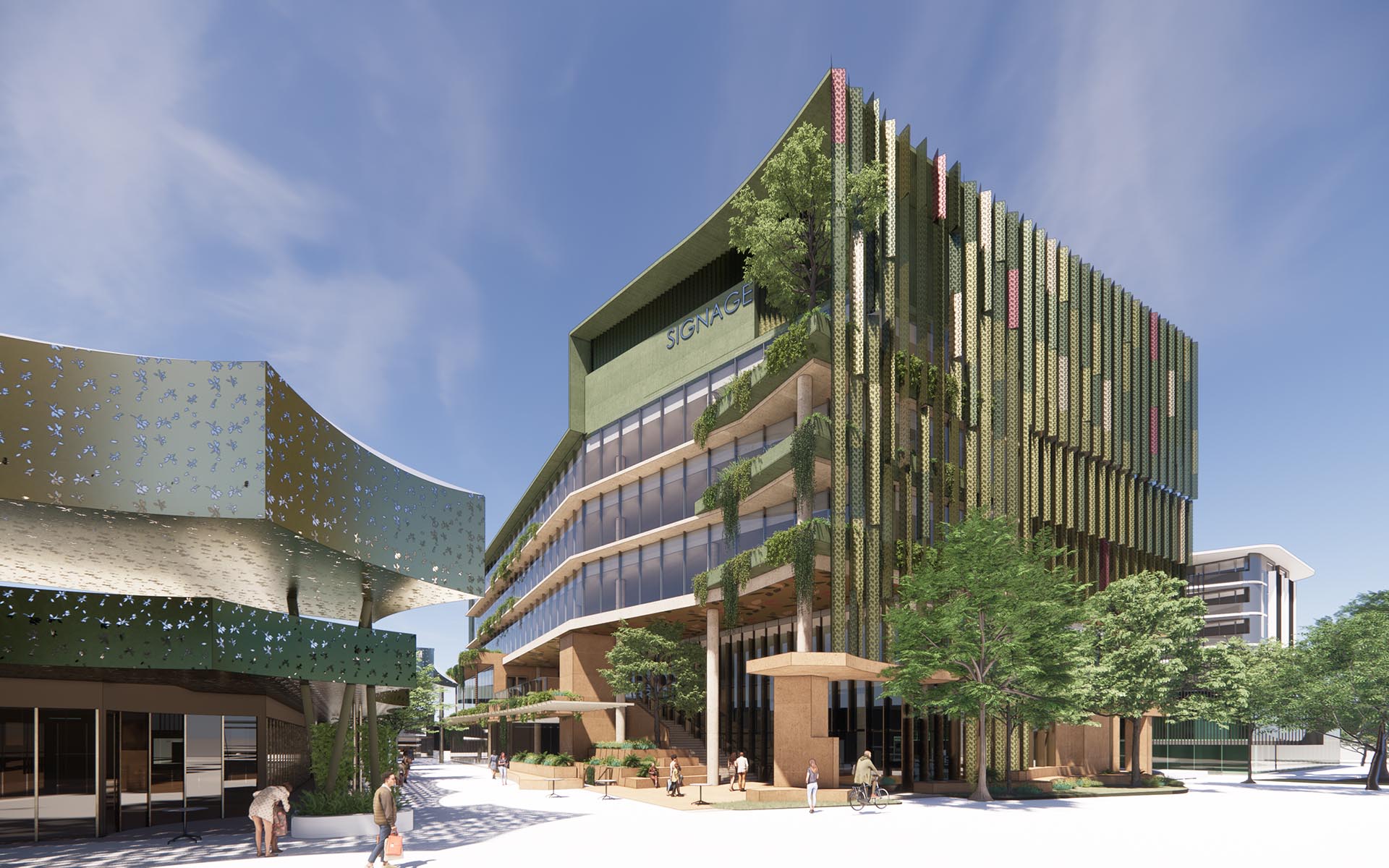 卡帕拉巴镇中心 revitalization 可直译为复兴，这个词在实际语境中常表示再开发、更新改造等，结合一般此类情况更地道说法是卡帕拉巴镇中心改造项目（如果有更多背景信息，这里revitalization可能会有更准确对应，此处仅依据常见情景）  

若从字面意思则是卡帕拉巴镇中心振兴 按照任务要求，更偏向项目类感觉给出卡帕拉巴镇中心改造项目  丨Arkhefield,Cox,Aspect Studios-10