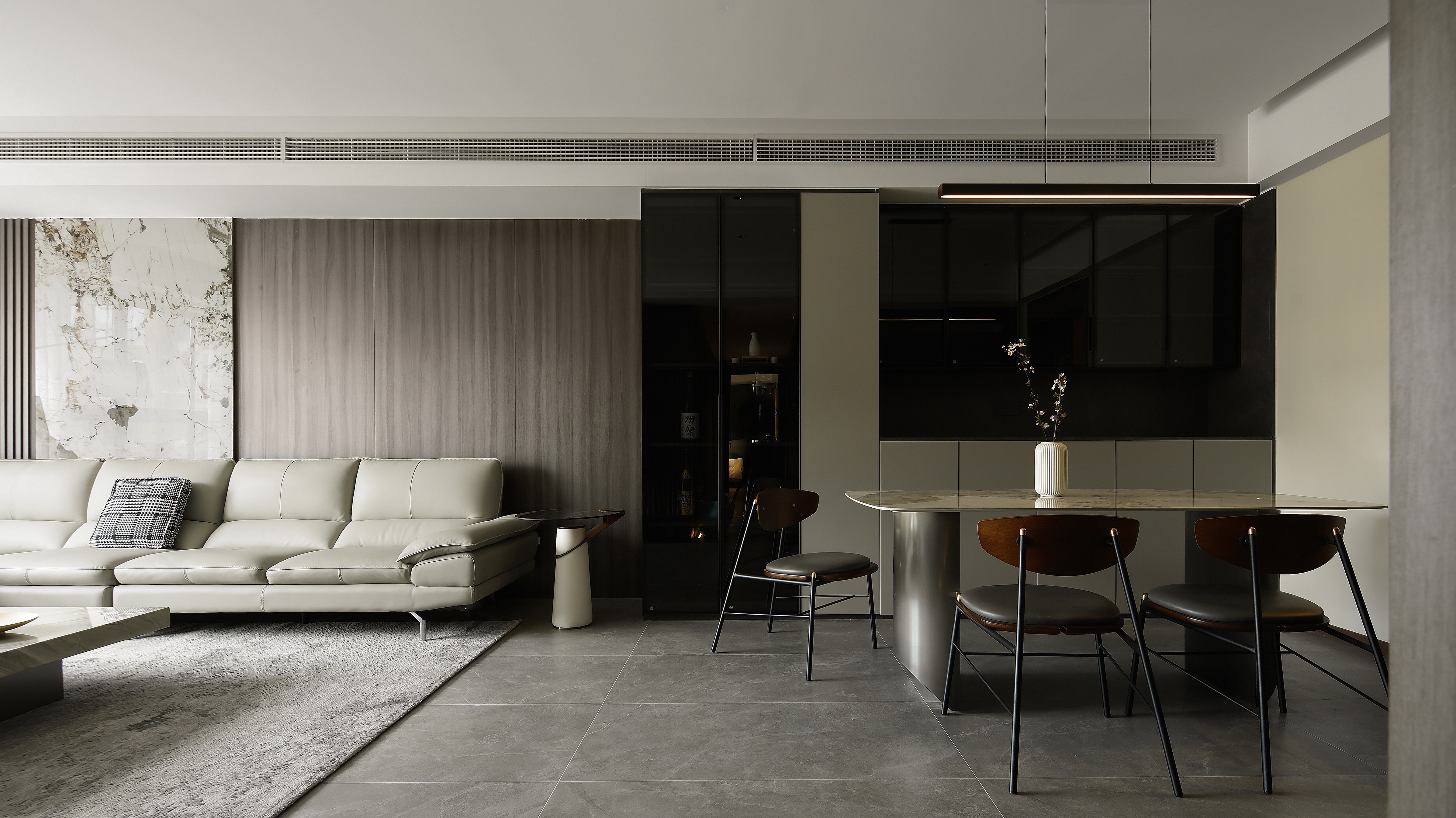 自贡邦泰天著 121m2 低奢家居设计丨中国自贡丨名筑设计-22