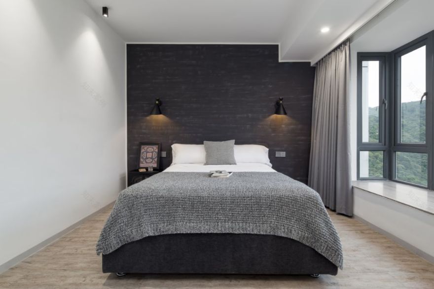 深圳 200 平现代简约私宅,原朴之美展现生活热情-28