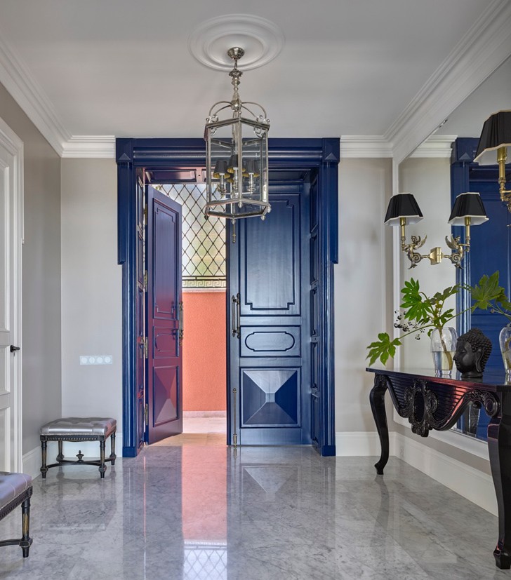 俄罗斯索契 400 平米豪华别墅 | 设计师 Katerina Lashmanova 的欧式风情杰作-16