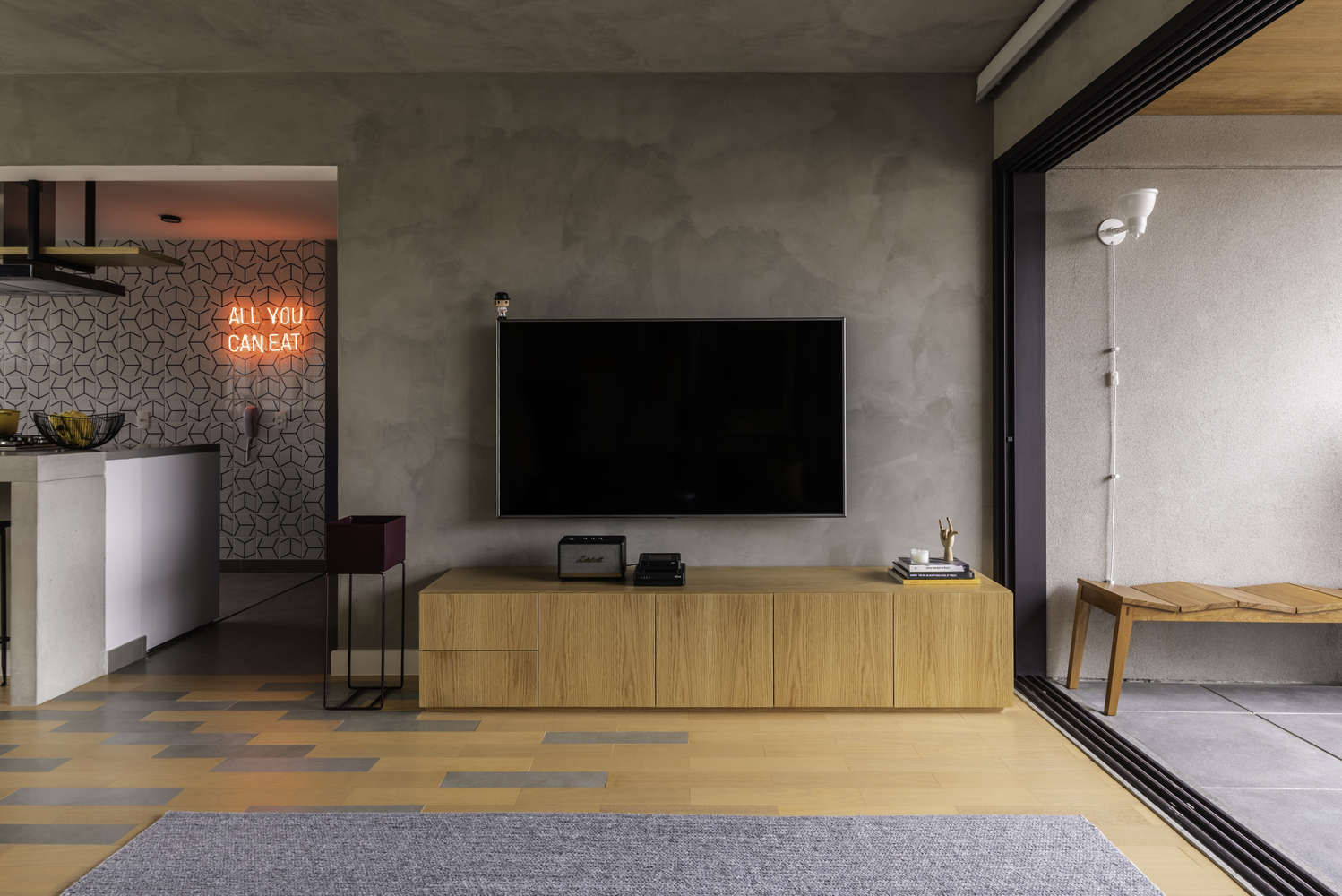 巴西 125 平米现代公寓，精致细节打造独特空间-9