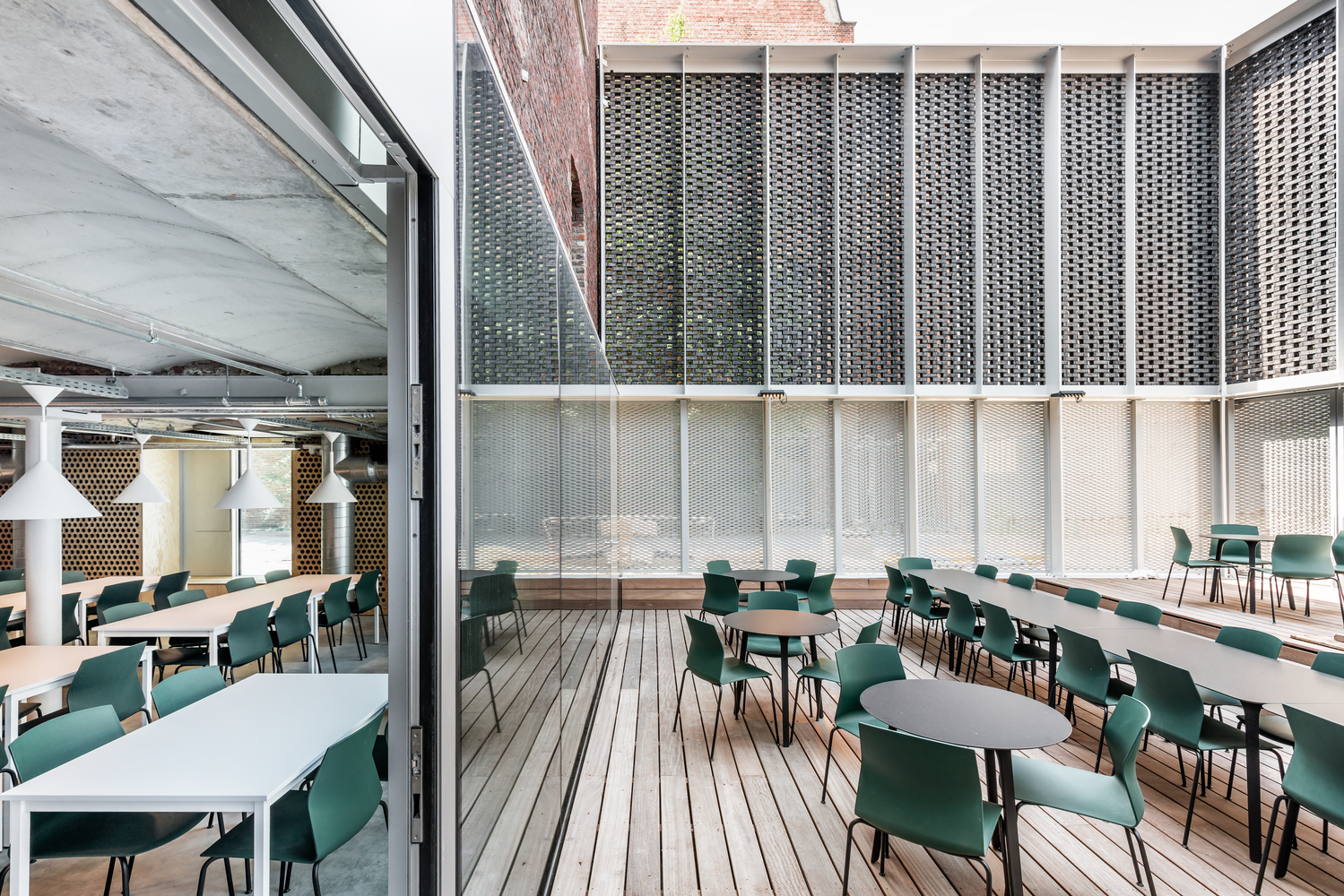 比利时安德烈莱特 Erasmus 大学学院现代教育建筑设计丨Barchitecten-32