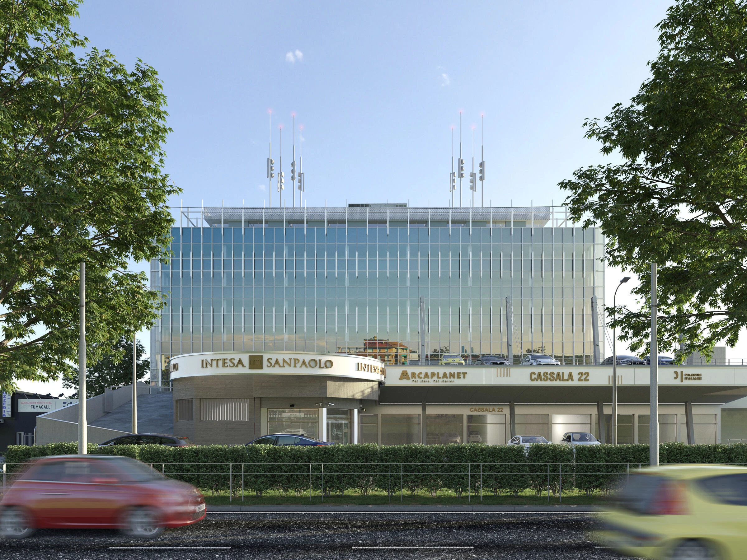 米兰 Cassala 22 办公楼绿色翻新丨意大利米兰丨Vittorio Grassi Architects-13