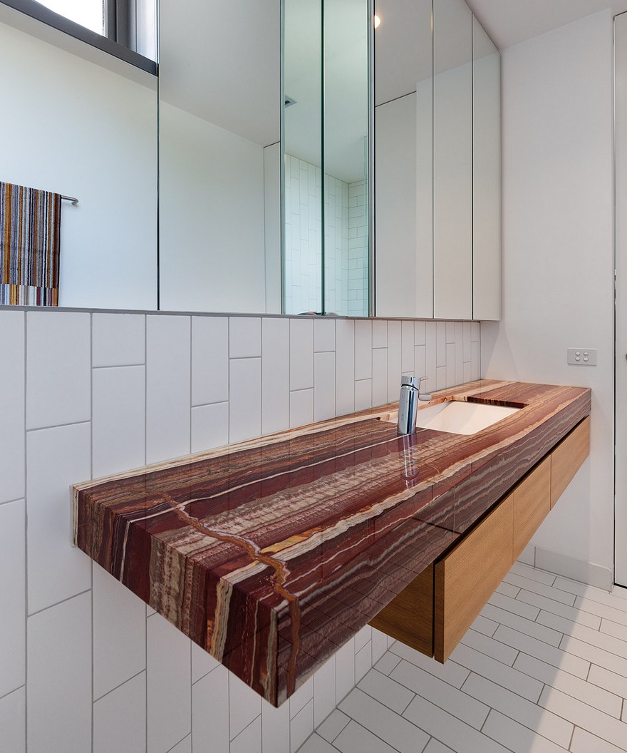 Angular Melbourne House Designed to Support an Active Lifestyle-17