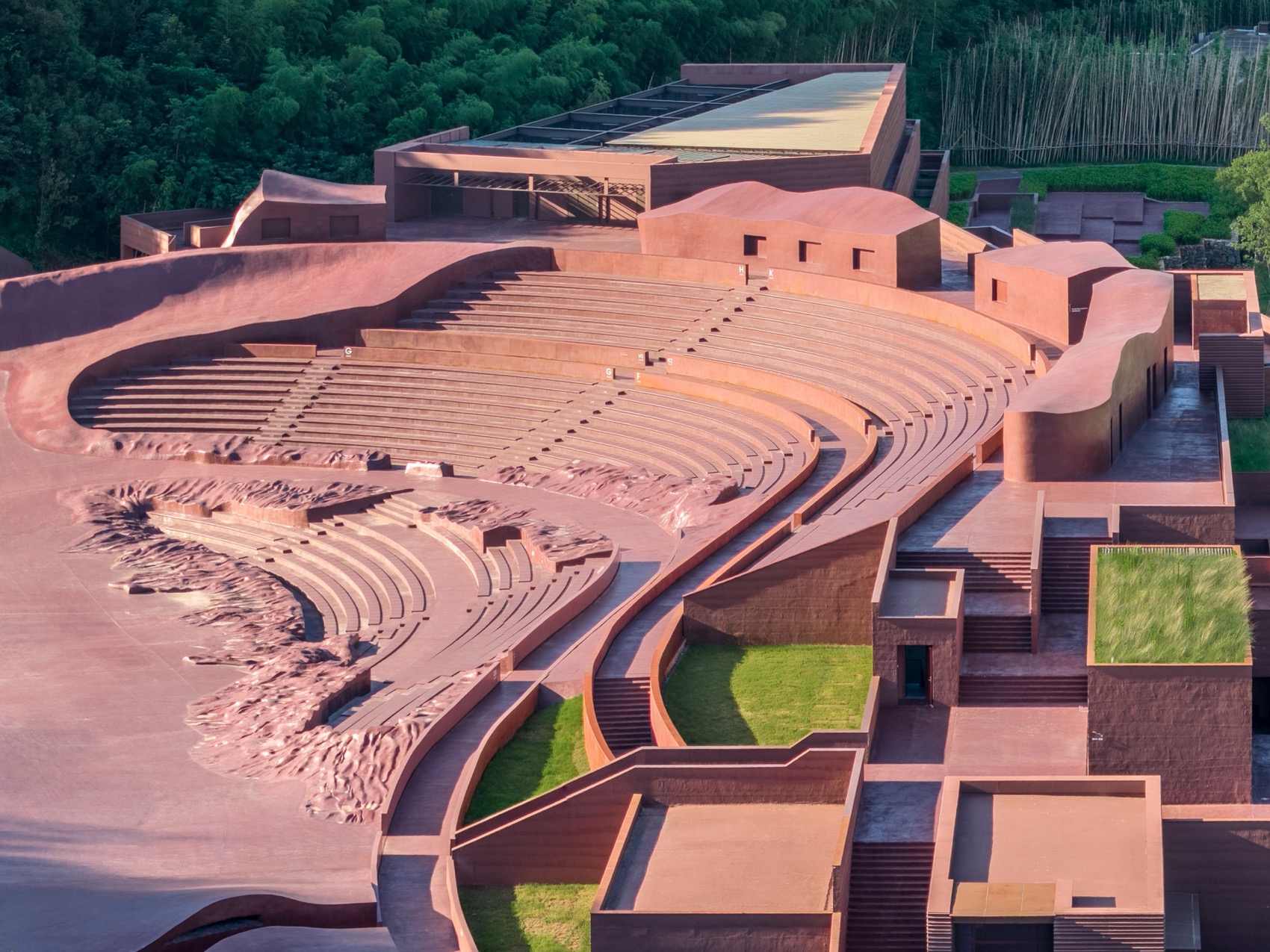 窑湖小镇飞鸟剧场丨中国无锡丨goa大象设计-29