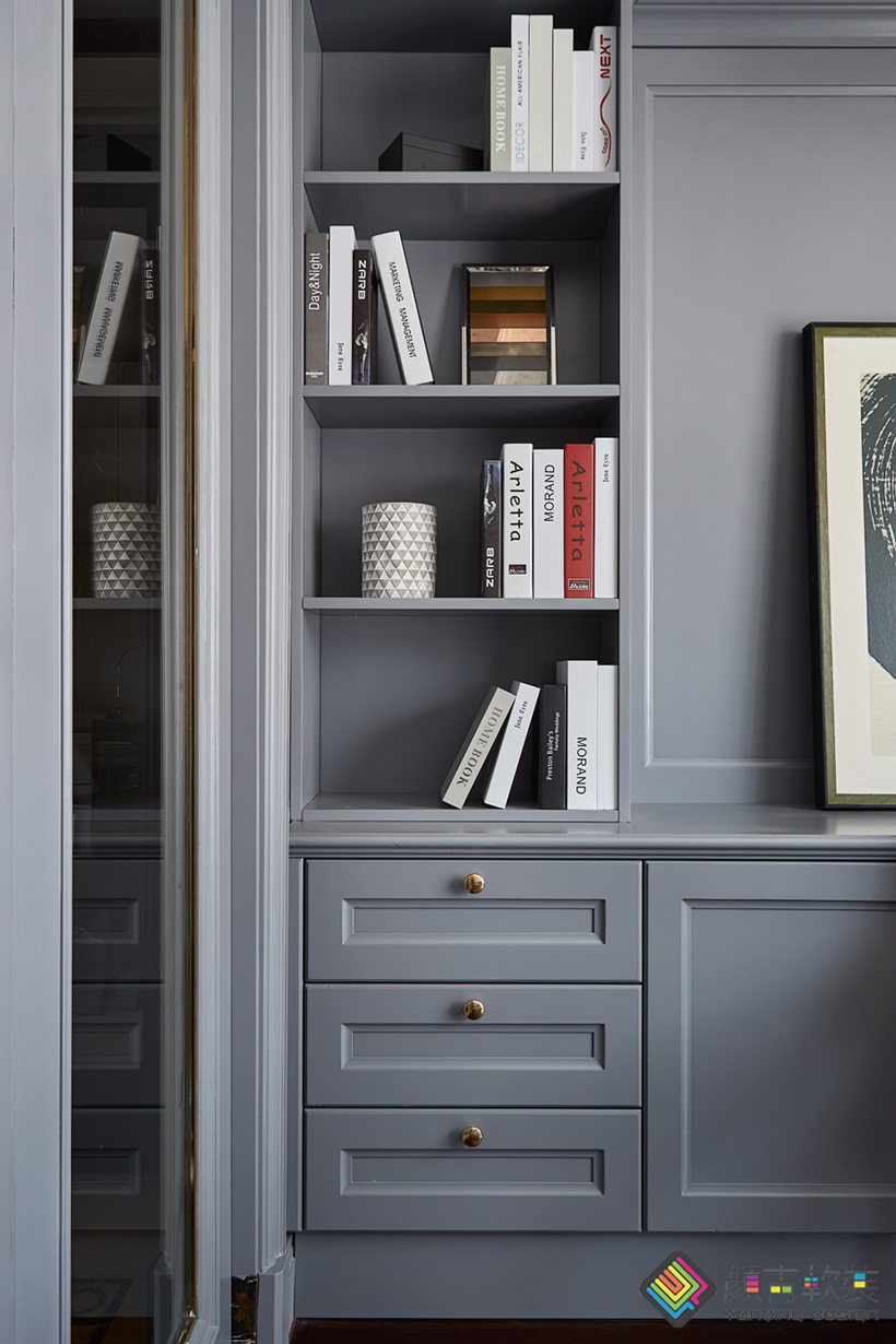 辰佑设计·颜青软装作品【赛文的九一年】-34