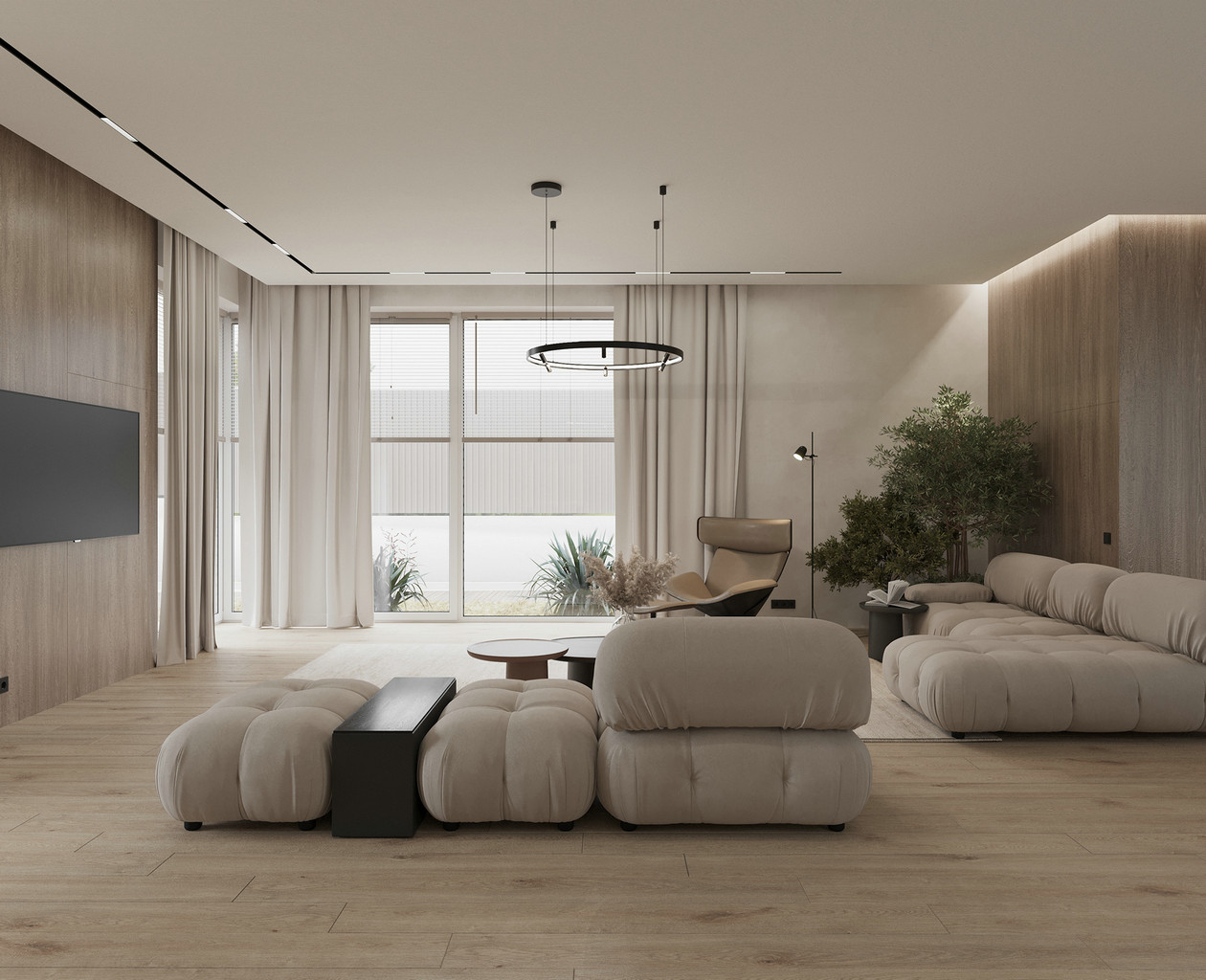 中性色系公寓设计-0