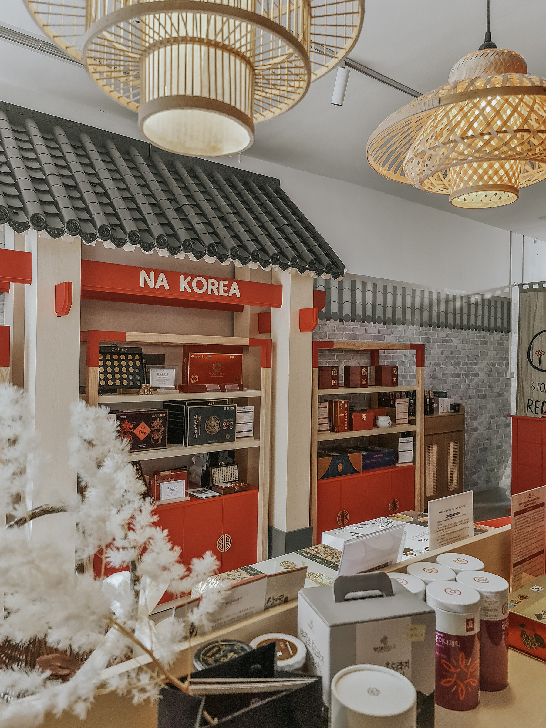 NAKOREA 红参店室内设计丨越南河内丨NGUYEN HOANG DUNG ARCHITECTS-14