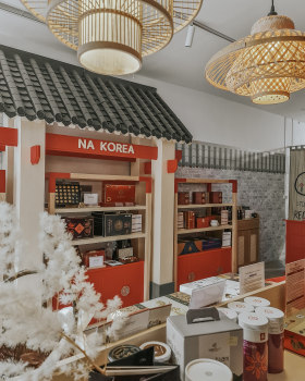 NAKOREA 红参店室内设计丨越南河内丨NGUYEN HOANG DUNG ARCHITECTS