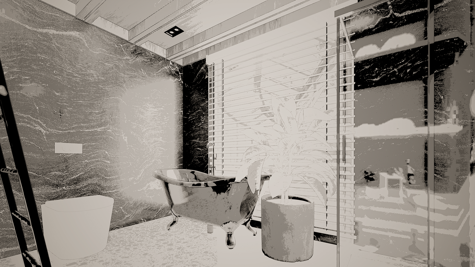 宁静空间丨3D Pixel Perfection-6