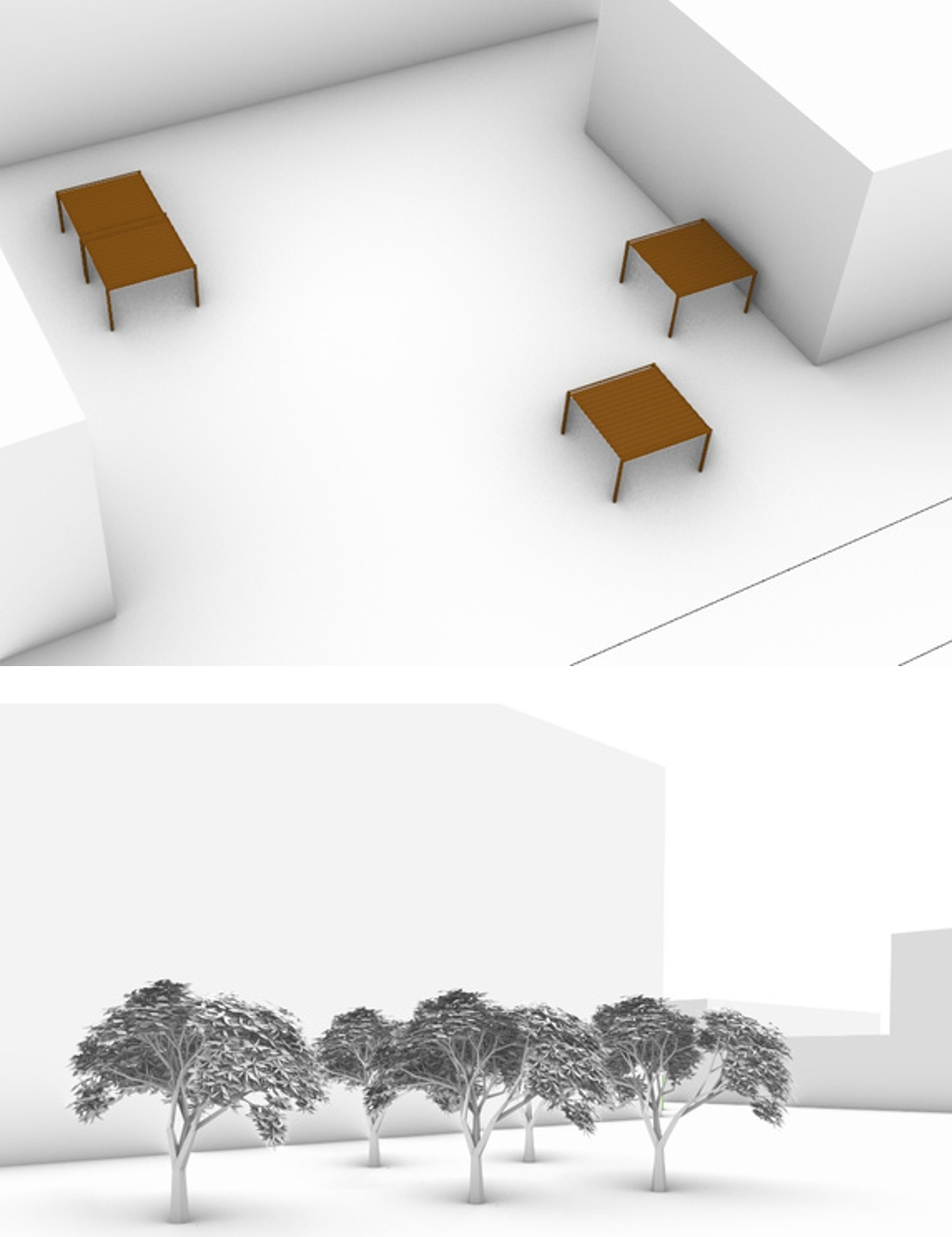Retrofitting Outdoor Spaces（ASU 校园）丨Ain Shams 大学工程学院城市设计与规划系-17