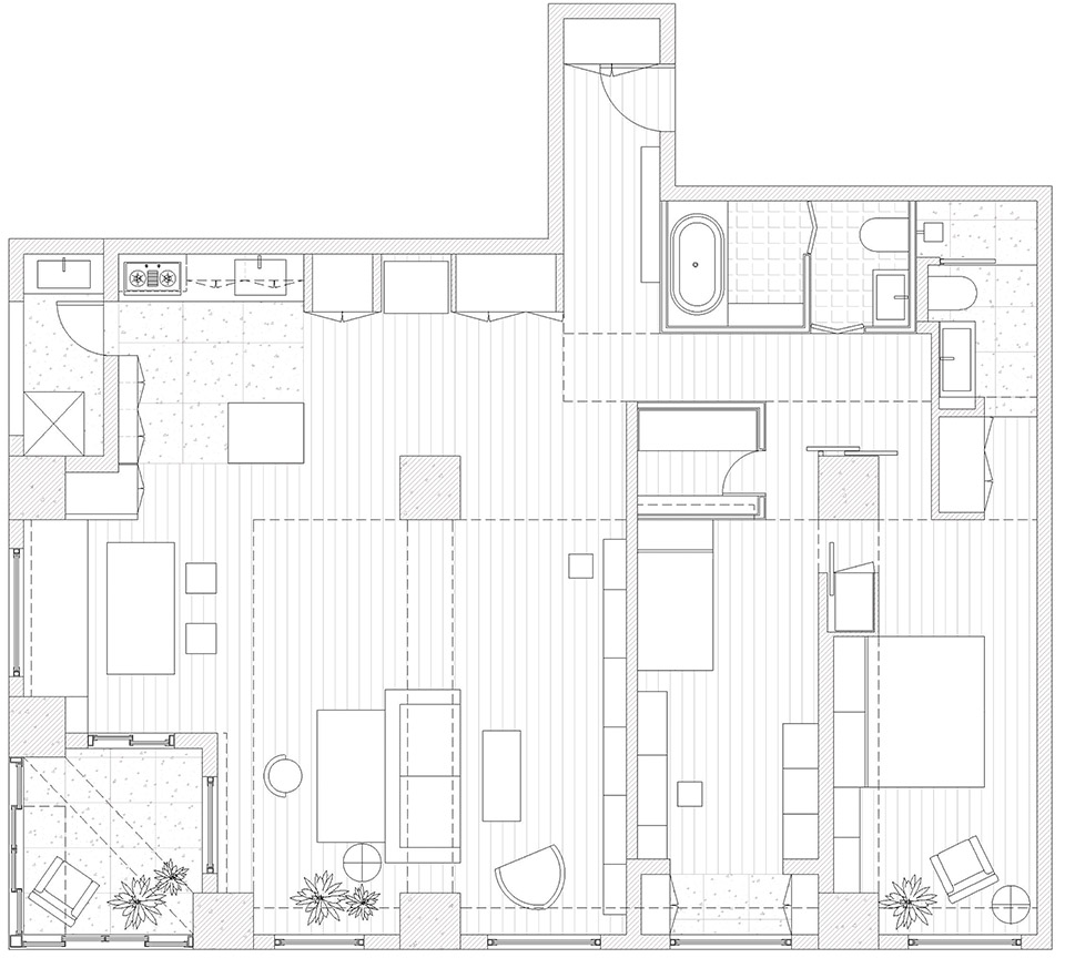 上海柱宅 | 框架中的诗意栖居-36
