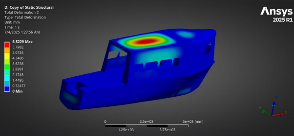 罗马尼亚多瑙河电动单体客船设计-50