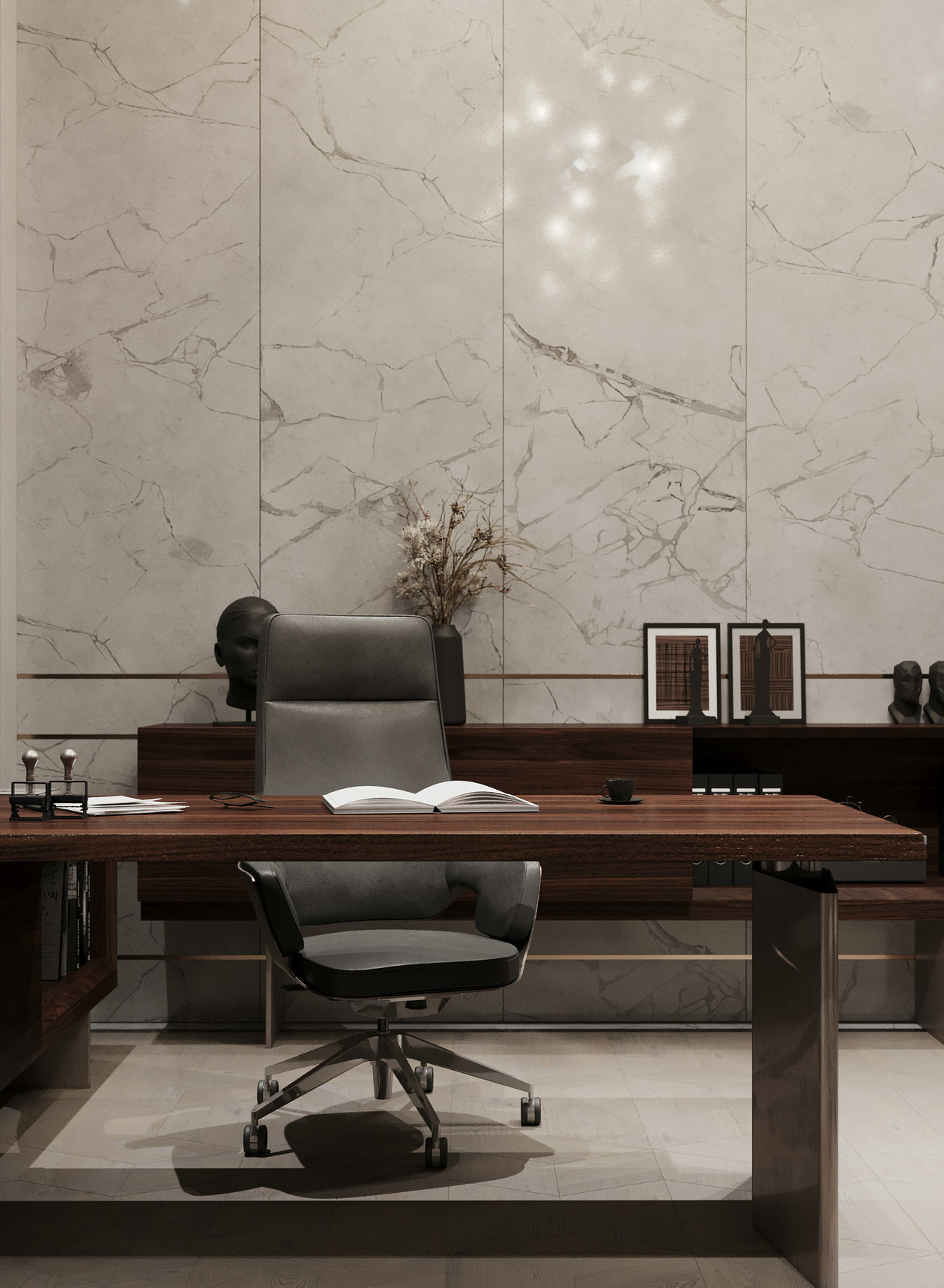 高级灰色系住宅设计 凝结时光的美，塑造高雅生活-14