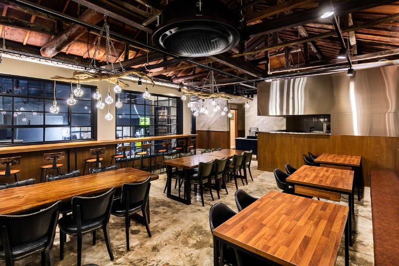 泰式餐厅“木材空间”设计，演绎自然清新-4