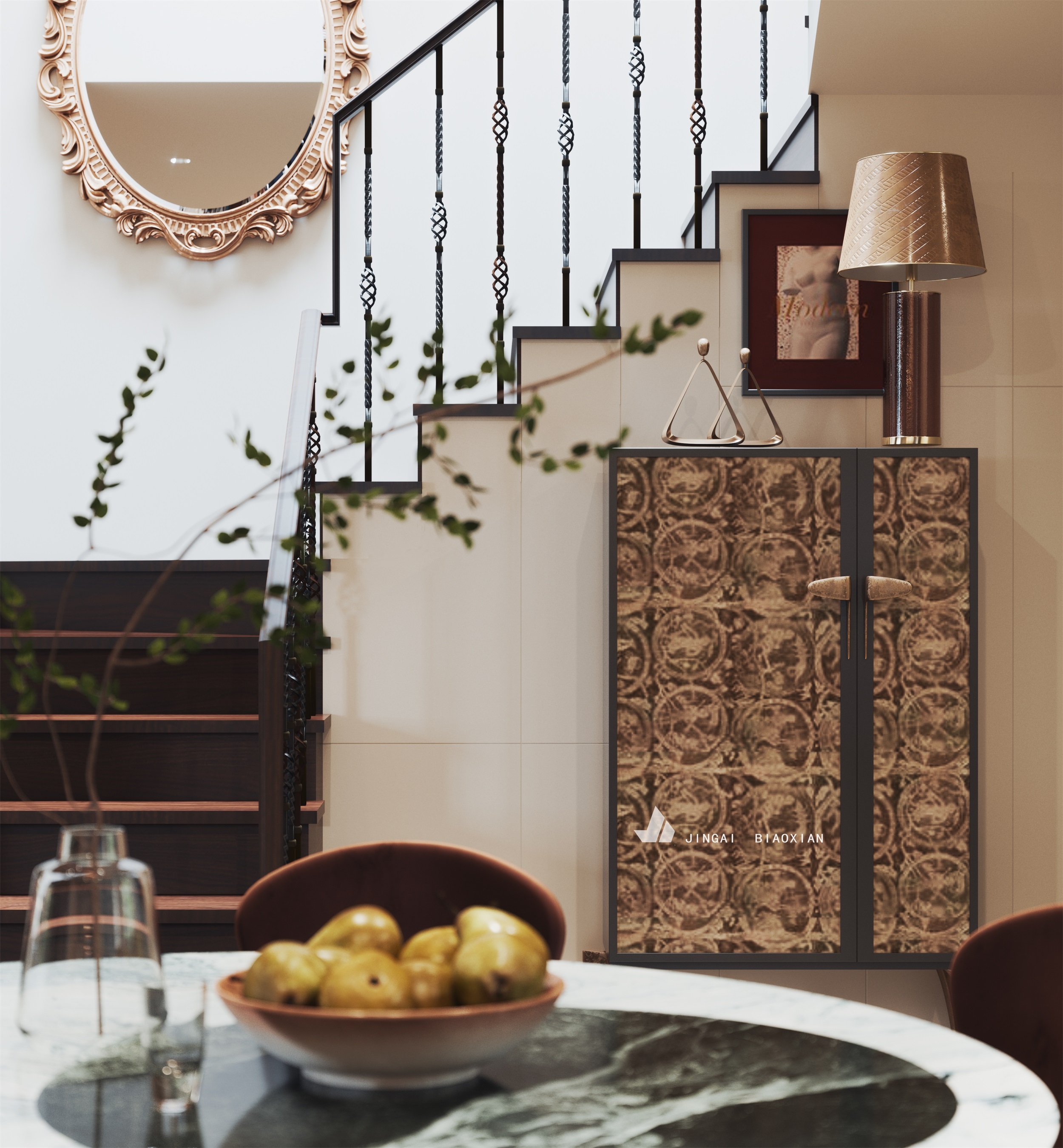 现代简约客餐厅设计案例-19