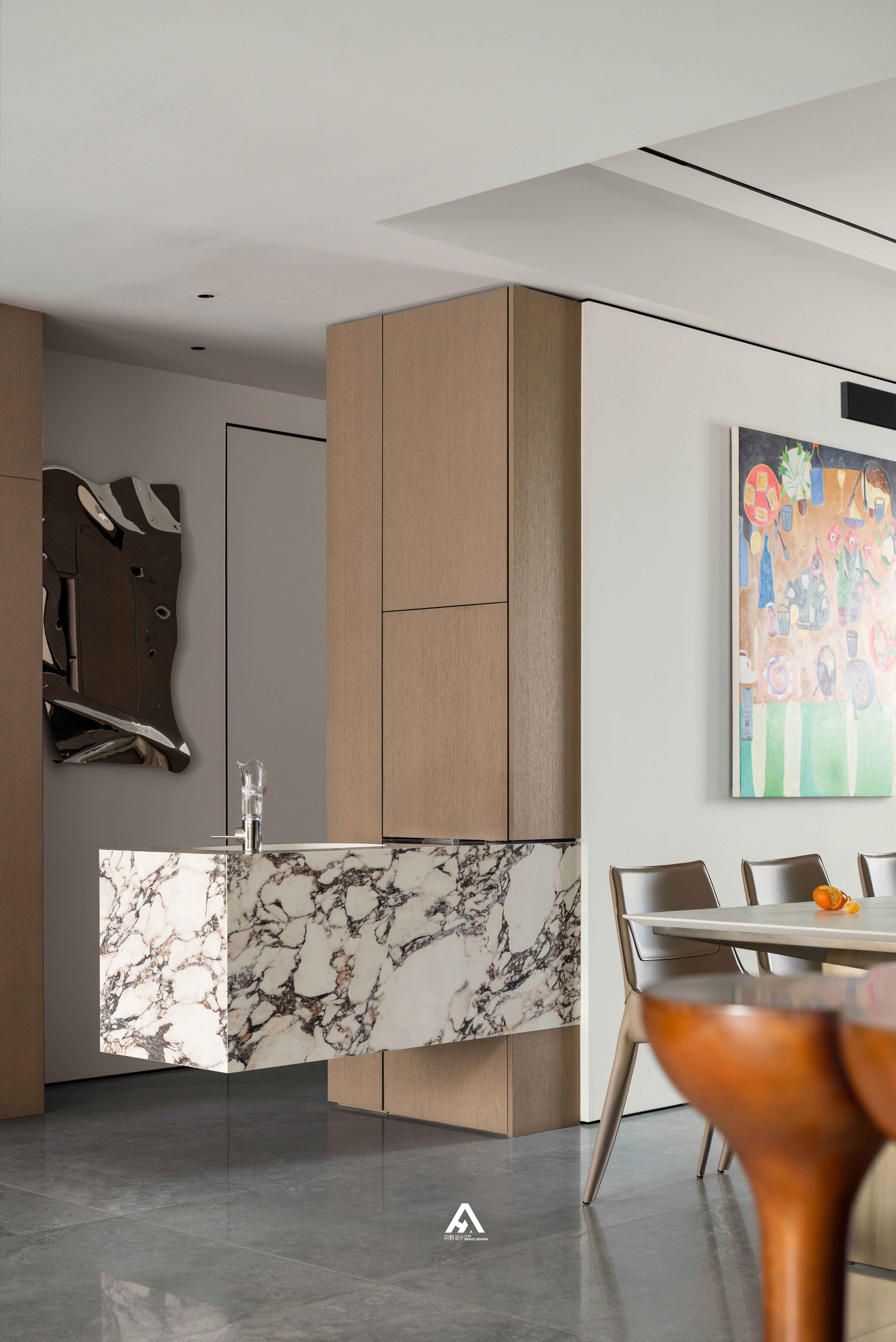 高颜值景观大平层设计丨中国南昌丨南昌阿鹤设计-39