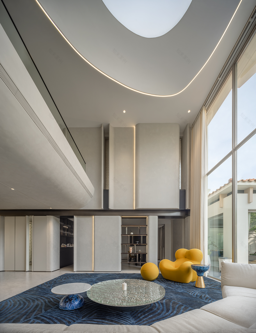 9SDG李东灿 · 广州480㎡当代豪宅,洞穴式居所,《空间协奏曲》丨中国广州-66