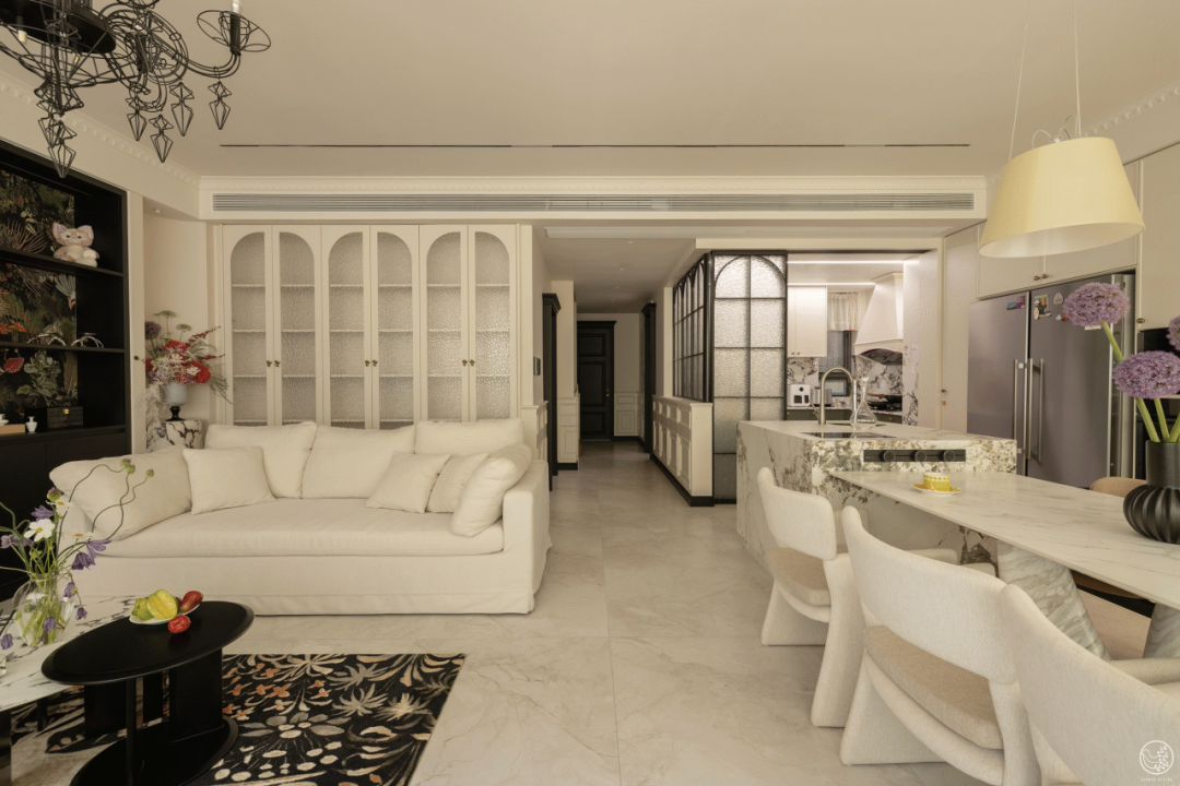 300㎡跃层，在光与曲线里，把生活安稳下来-12