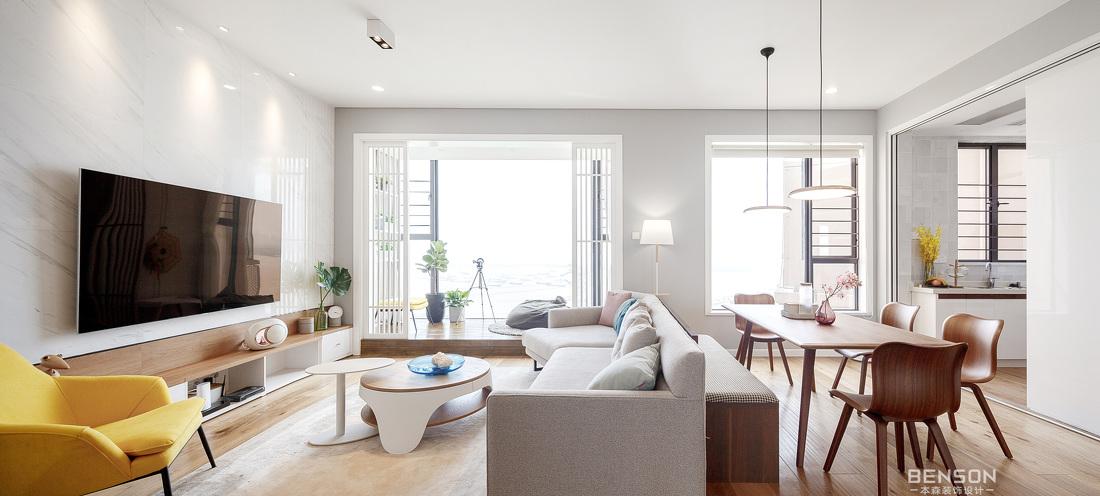 本森设计周龙 | 160 平米简约别墅,打造亲子互动空间-1