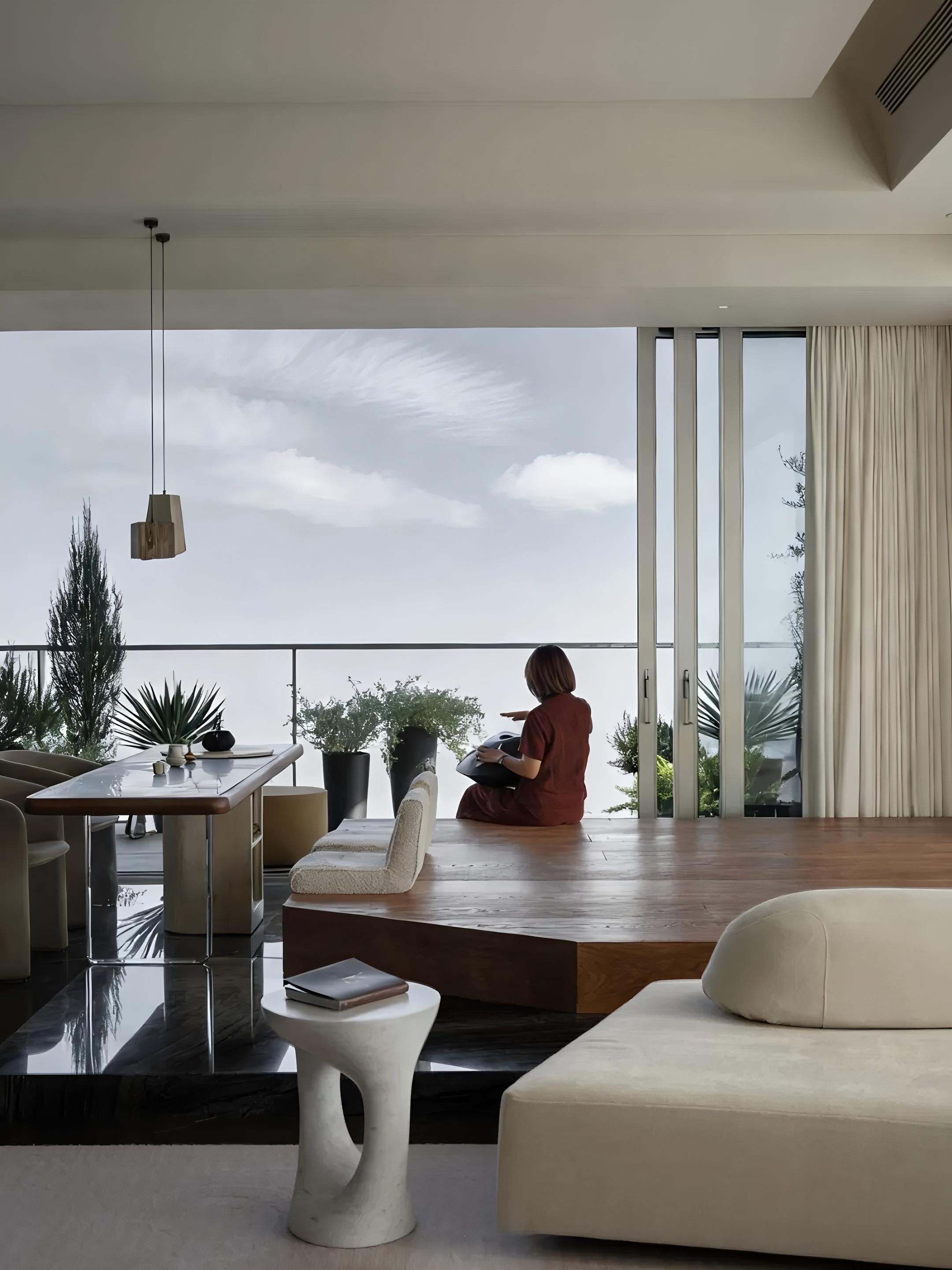 西安 · 曲江印510㎡私宅平层丨中国西安丨西安红杉设计-27