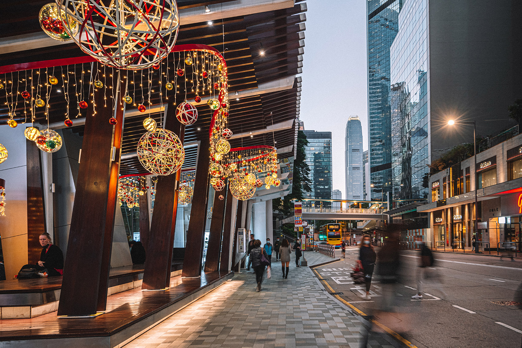 星街小区藤片圣诞装置丨中国香港丨AaaM Architects-9