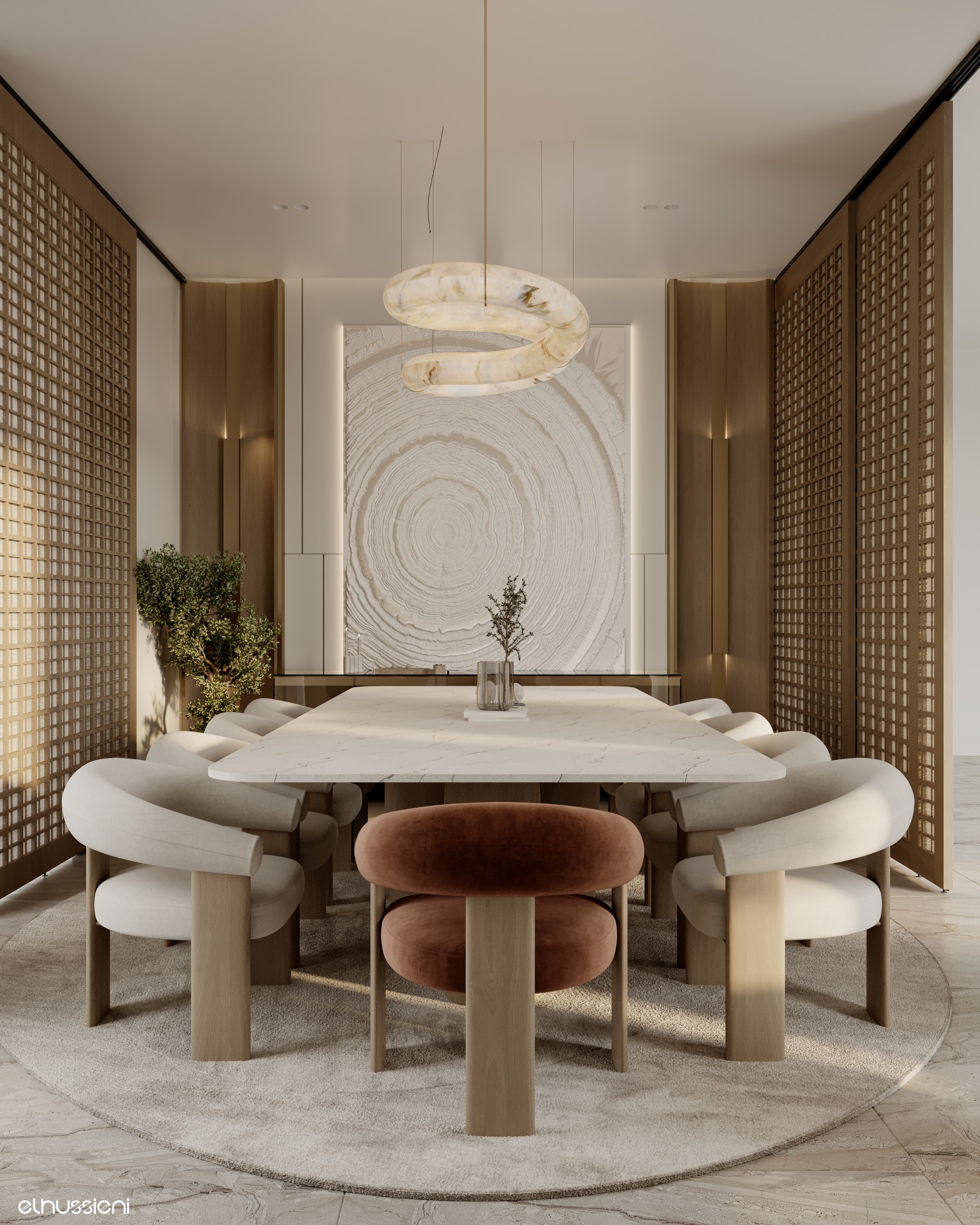 餐厅设计，餐饮设计丨沙特阿拉伯丨Mohamed.elhussien.designs-3