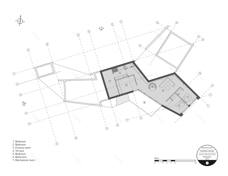 加拿大湖泊风景住宅 | 非传统布局与自然景观的完美融合-41