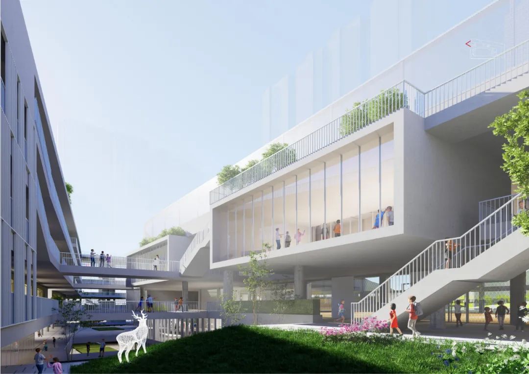 宝龙街道南约九年一贯制学校丨中国深圳丨深圳市库博建筑设计事务所有限公司-38