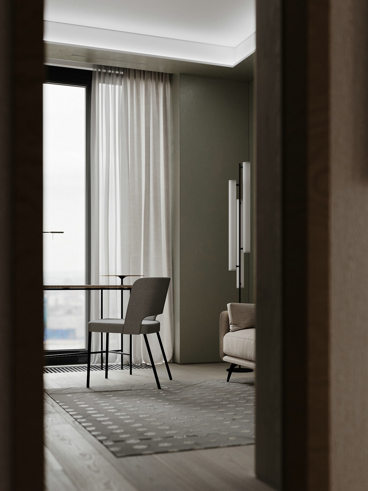 浅色系公寓设计 既淡雅又温暖-14