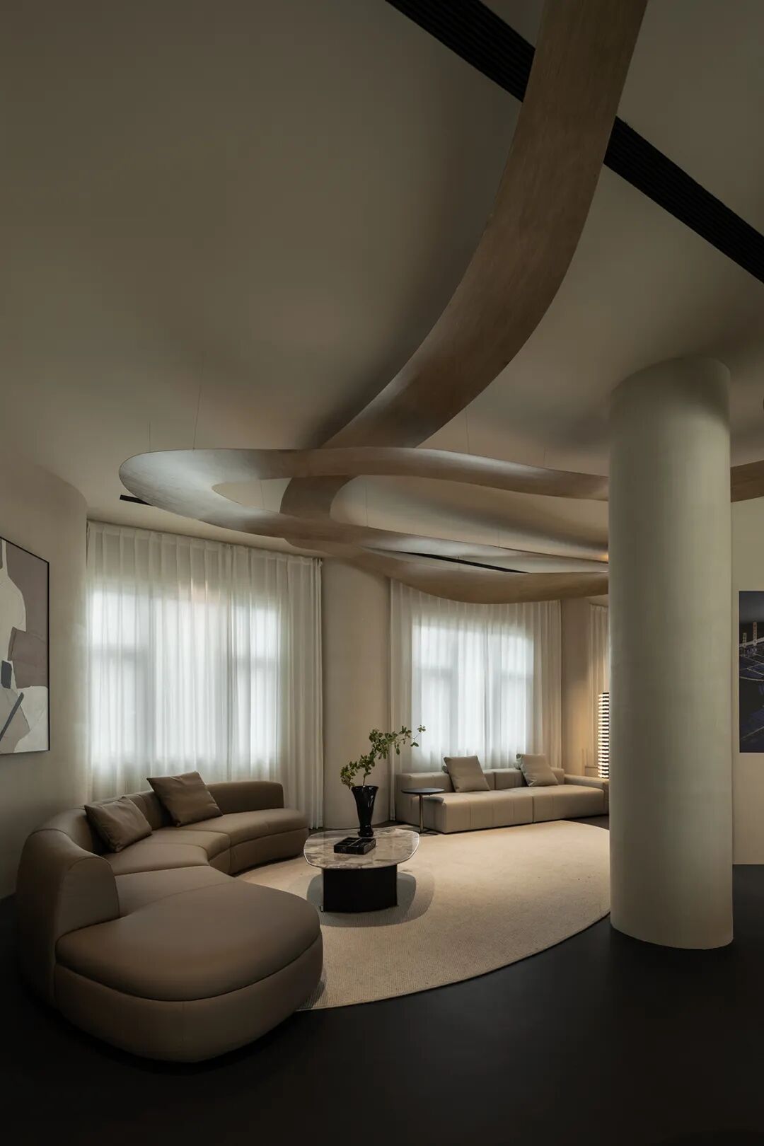 黎水仁佳设计|流动美学翡丽云庭售楼中心-18