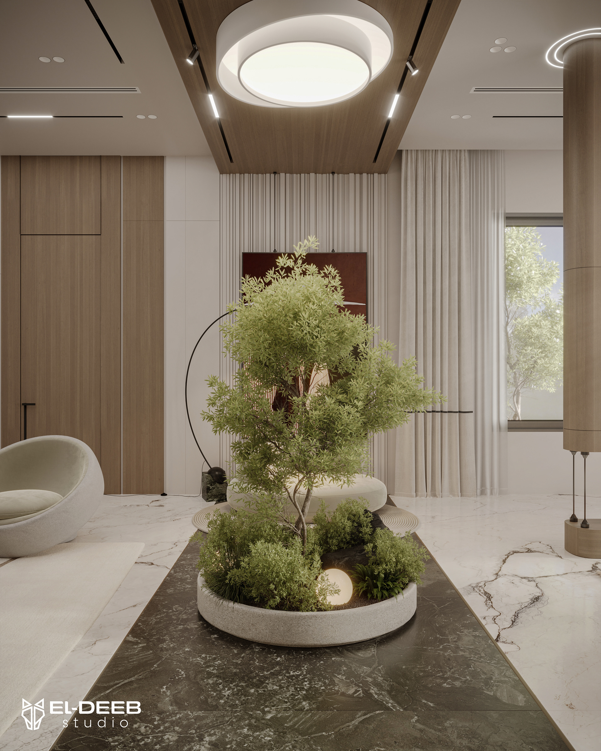 Organic Balance Villa Reception & Stairs-13