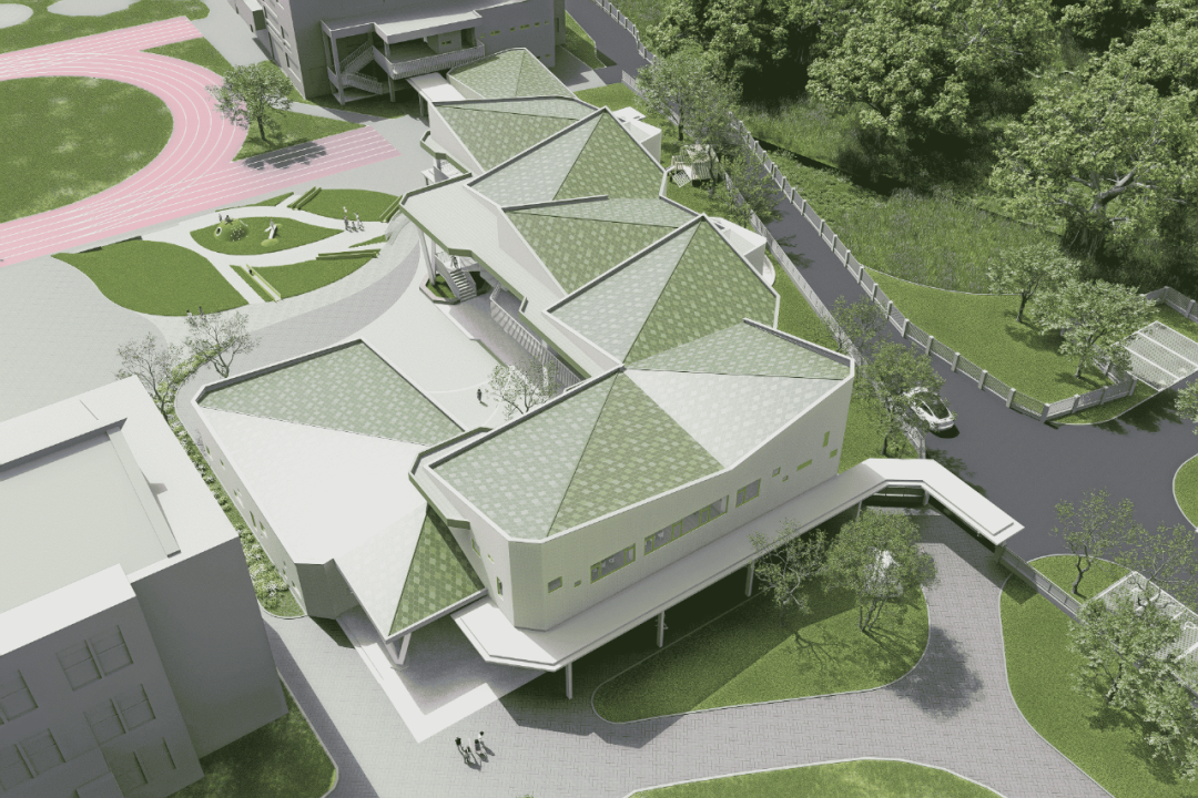 飞檐如翼，乘梦飞翔——金沙小学附设幼儿园建筑设计-17