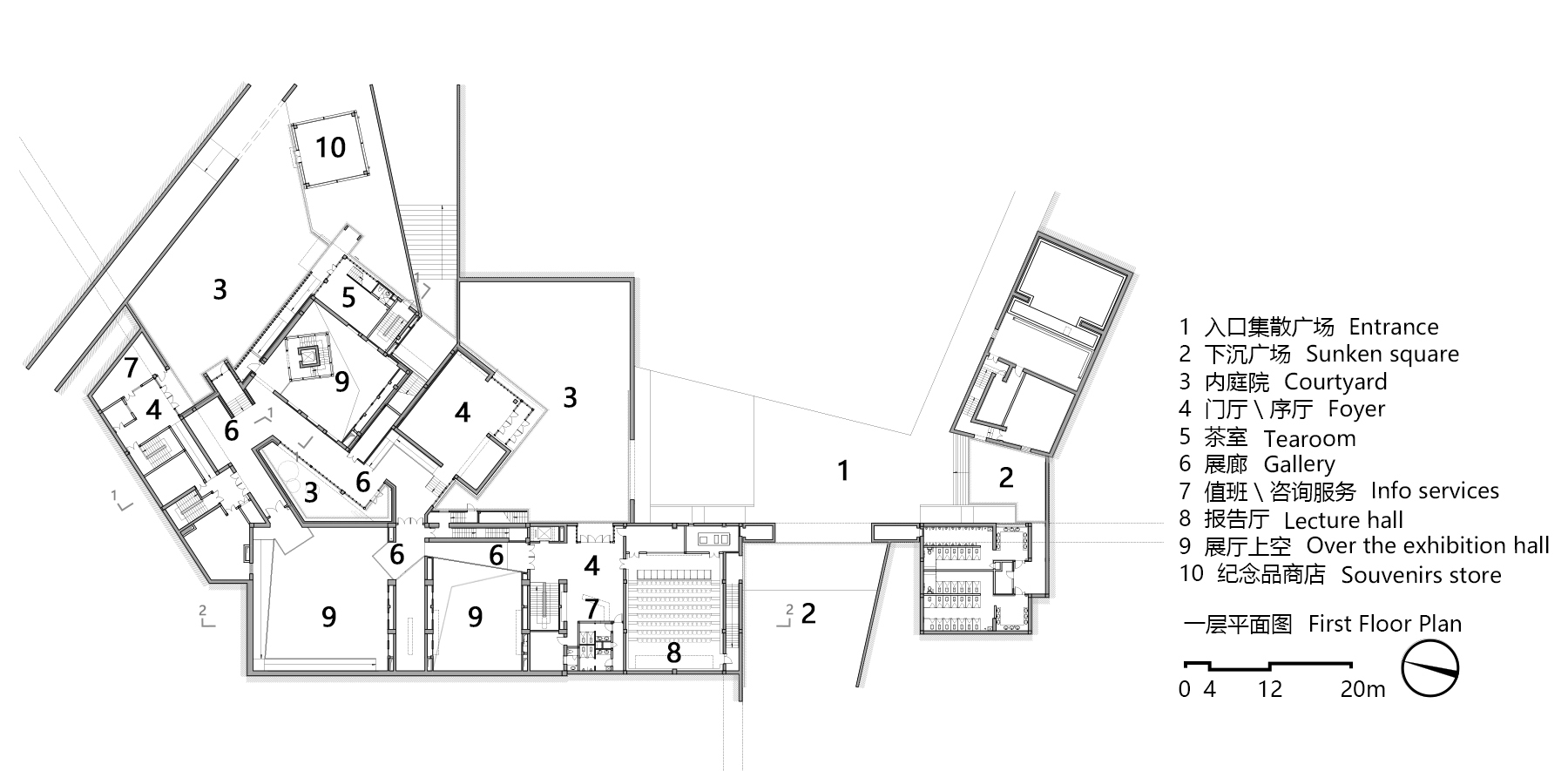 Haidong City Urban Planning Exhibition Hall / CADG-23