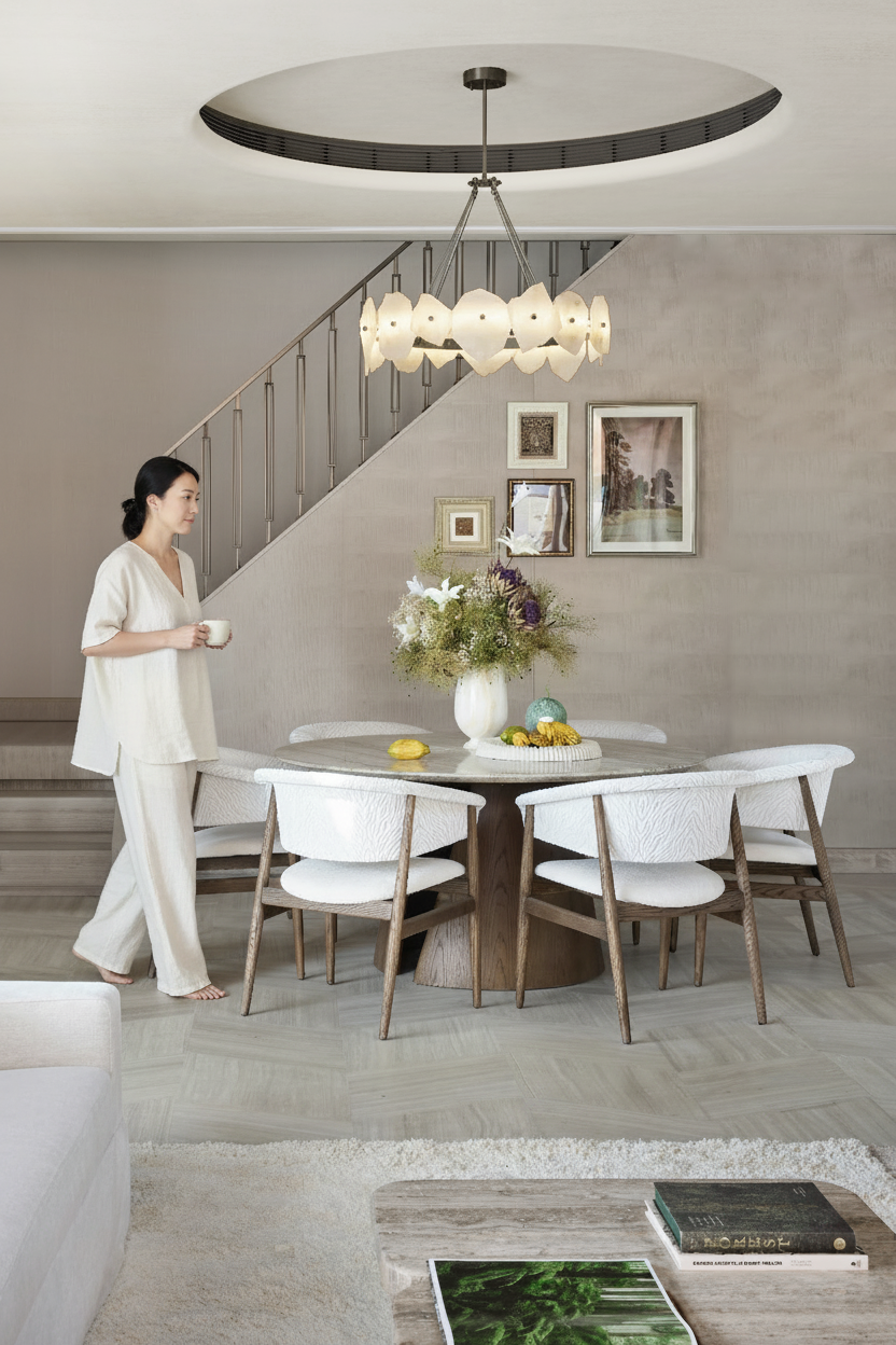 金地御湖颂丨中国广州丨硬装矩阵纵横,软装矩阵鸣翠-21